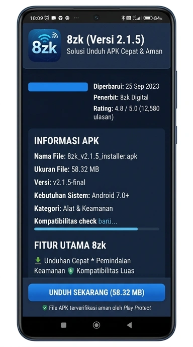 Download dan Instal APK 8zk untuk Android