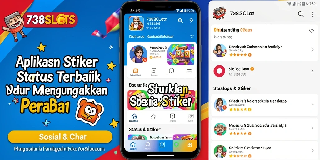 Tampilan antarmuka aplikasi 738SLOTS yang menarik dan mudah digunakan.