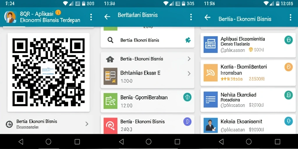 Tampilan antarmuka 8QR yang modern dan user-friendly.