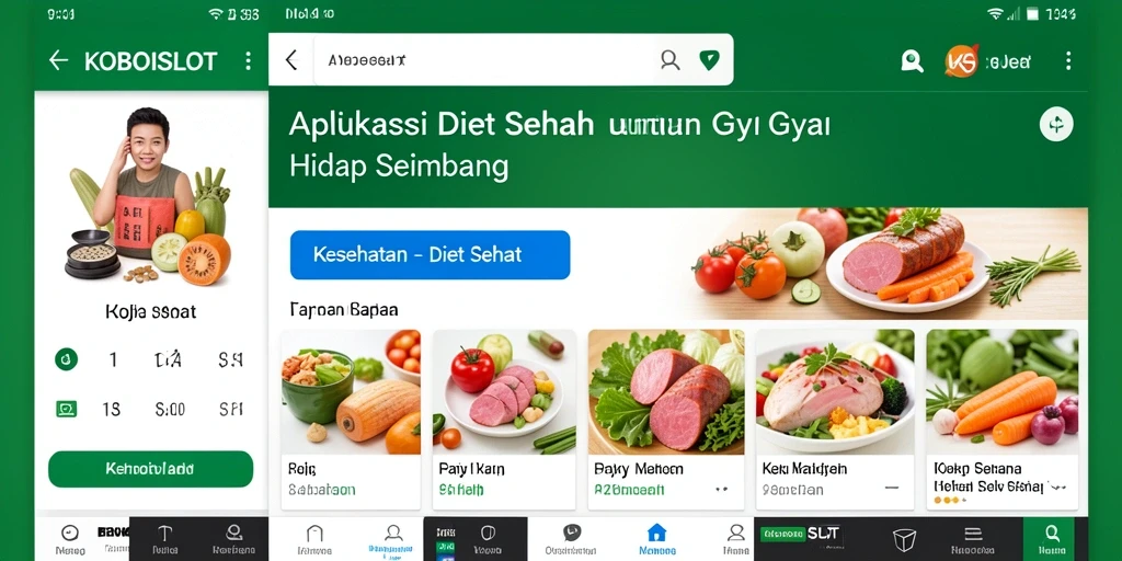 Tampilan antarmuka pengguna KOBOISLOT yang ramah dan fungsional.