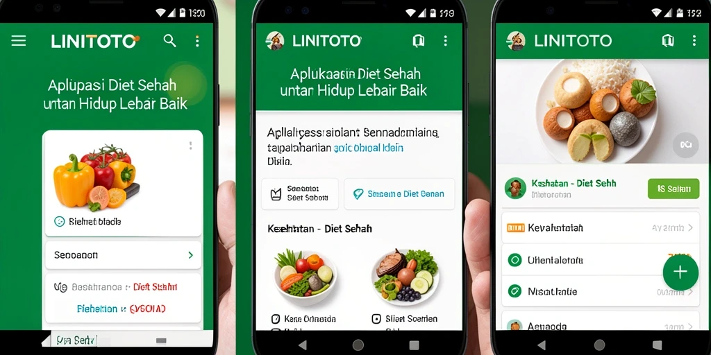 Tampilan antarmuka LINITOTO yang sederhana dan fungsional.