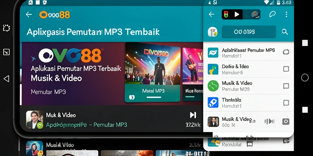 Tampilan antarmuka OVO88 yang sederhana dan intuitif.