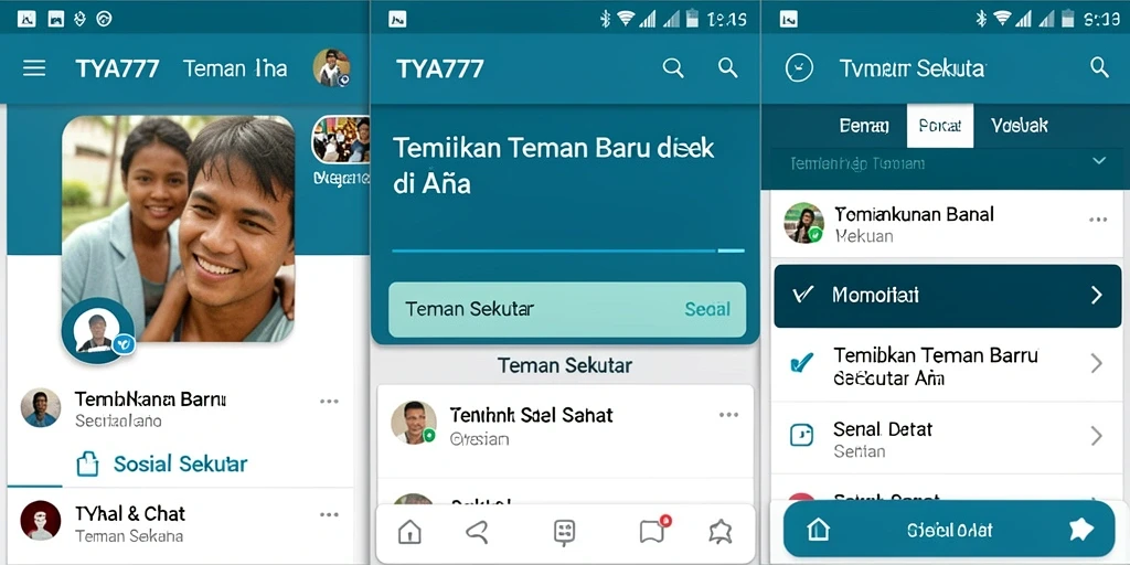 Tampilan antarmuka aplikasi TYA777 yang menarik dan fungsional.
